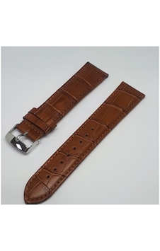 20Mm Açık Kahve Taba Renk Croco Hakiki Deri Saat Kordonu 20Mm Açık Kahve Taba Renk Croco Hakiki Deri Saat Kordonu