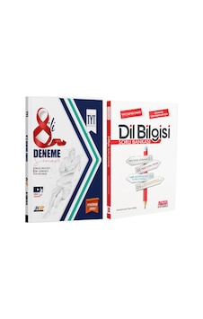 Hız Renk Tyt 8 Li Deneme Ve Akm Dil Bilgisi Soru Bankası Seti 2 Kitap