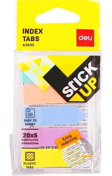 Deli Yapışkanlı Not Şerit 43 12mm A11902 Deli Yapışkanlı Not Şerit 43 12mm A11902