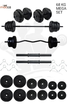 68 Kg Z-Barlı MEGASET Halter Seti Ve Dambıl Seti, Ağırlık seti ,Fitness Seti 68 Kg Z-Barlı MEGASET Halter Seti Ve Dambıl Seti, Ağırlık seti ,Fitness Seti