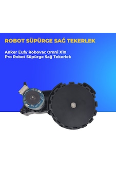 Anker Eufy Robovac Omni X10 Pro Robot Süpürge Sağ Tekerlek Anker Eufy Robovac Omni X10 Pro Robot Süpürge Sağ Tekerlek