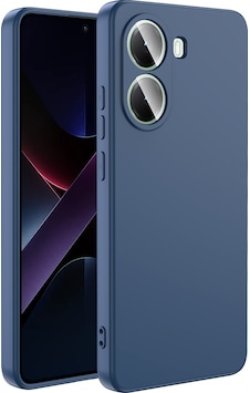 Xiaomi Poco X7 Pro Kılıf Zore Mara Lansman Kapak Lacivert Xiaomi Poco X7 Pro Kılıf Zore Mara Lansman Kapak Lacivert