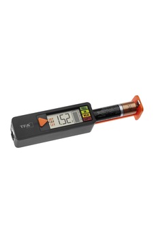 Tfa Dostmann Pil Test Cihazı Batterycheck, 98.1126.01, Piller Ve Aküler İçin Aaa,aa,c, D , Düğme Pil, Blok Pil, Şarj Durumu/volt Göstergesi, Kolay Ve Hızlı, Siyah Sku: Zeusstk4a1fb782c2 Tfa Dostmann Pil Test Cihazı Batterycheck, 98.1126.01, Piller Ve Aküler İçin Aaa,aa,c, D , Düğme Pil, Blok Pil, Şarj Durumu/volt Göstergesi, Kolay Ve Hızlı, Siyah Sku: Zeusstk4a1fb782c2