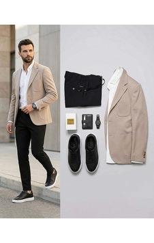 Bys Beystil Erkek Siyah Slim Fit Casual Jogger Pantolon Bys Beystil Erkek Siyah Slim Fit Casual Jogger Pantolon