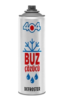 404 Buz Çözücü Sprey 500ml Beyaz 404 Buz Çözücü Sprey 500ml Beyaz