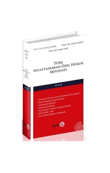 Türk Milletlerarası Özel Hukuk Mevzuatı - Aysel Çelikel - CEMAL ŞANLI - Beta Yayınları Türk Milletlerarası Özel Hukuk Mevzuatı - Aysel Çelikel - CEMAL ŞANLI - Beta Yayınları