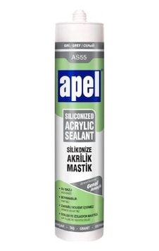 Apel 550 Gr Beyaz Silikonize Acrilik Mastik