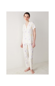 Penti Spring Dream Beyaz Pijama Takımı Beyaz
