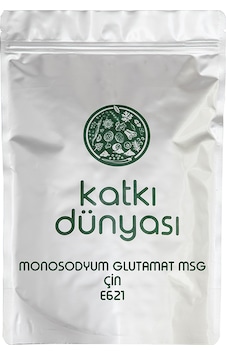 Katkı Dünyası Monosodyum Glutamat MSG Çin E621 5 KG Katkı Dünyası Monosodyum Glutamat MSG Çin E621 5 KG