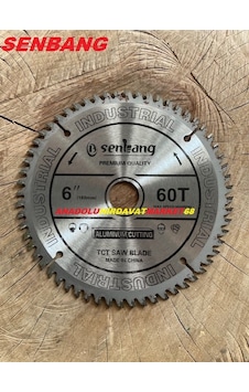 Senbang 160mm Daire Testere Sunta Mdf Kesici Metal Alüminyum Kesici Mil 22mm