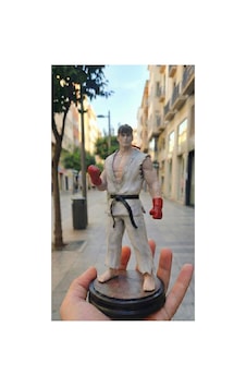 Eselya3d Street Fighter Ryu - Street Fighter Premium Collectibles Figur-ryu Hoshi Figür 25cm-fanart Eselya3d Street Fighter Ryu - Street Fighter Premium Collectibles Figur-ryu Hoshi Figür 25cm-fanart