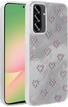 Samsung Uyumlu Galaxy A56 Kılıf Kamera Korumalı Figürlü Zore Ponti Silikon Kapak Çok Renkli