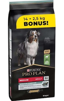 Purina Pro Plan Medium Kuzu Etli Orta Irk Yetişkin Köpek Maması 14 KG + 2500 G Purina Pro Plan Medium Kuzu Etli Orta Irk Yetişkin Köpek Maması 14 KG + 2500 G