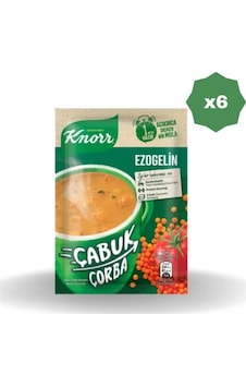 Knorr Çabuk Çorba Ezogelin Çorbası - 6 Adet Knorr Çabuk Çorba Ezogelin Çorbası - 6 Adet