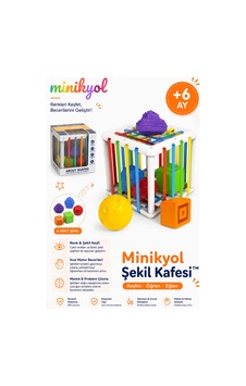 Şekil Kafesi Esnek Lastikli Duyusal Aktivite Küpü Şekil Ve Renk Öğrenme Oyuncağı Şekil Kafesi Esnek Lastikli Duyusal Aktivite Küpü Şekil Ve Renk Öğrenme Oyuncağı