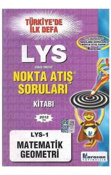 Lys 1 Matematik - Geometri Nokta Atış Karacan Yayınları Karacan Açıköğretim Yayınları Lys 1 Matematik - Geometri Nokta Atış Karacan Yayınları Karacan Açıköğretim Yayınları