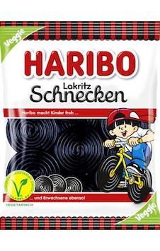 Haribo Lakritz Schnecken 175 g Haribo Lakritz Schnecken 175 g