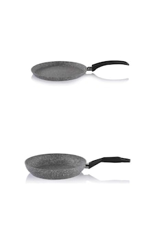 Schafer 24 CM Granit Tava Ve 25 CM Krep Tavası Schafer 24 CM Granit Tava Ve 25 CM Krep Tavası