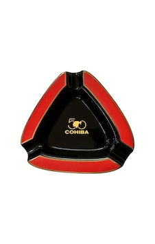 Cohiba 50. Yıl Kırmızı-siyah Porselen Üçlü Puro Küllüğü - Tr8859 Cohiba 50. Yıl Kırmızı-siyah Porselen Üçlü Puro Küllüğü - Tr8859