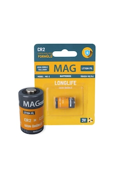 Mag Batteries Mg-2 Cr2 3 Volt Lityum Fotoğraf Makinesi Pili Mag Batteries Mg-2 Cr2 3 Volt Lityum Fotoğraf Makinesi Pili