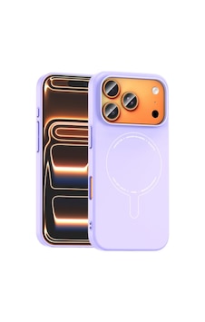 Maks Technology iPhone Uyumlu 17 Pro Max Kılıf M-safe Şarj Özellikli Kamera Korumalı Mkst Elio Sert Pc Kapak - Lila Maks Technology iPhone Uyumlu 17 Pro Max Kılıf M-safe Şarj Özellikli Kamera Korumalı Mkst Elio Sert Pc Kapak - Lila