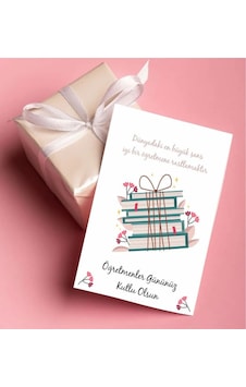 Öğretmenler Günü Not / Teşekkür Kartı 7x10 Cm. 36 Adet Öğretmenler Günü Not / Teşekkür Kartı 7x10 Cm. 36 Adet