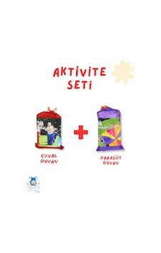 2'li Aktivite Seti: Paraşüt Ve Çuval Oyunu