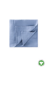 Düz Müslin Battaniye 90x100 Cm Açık Mavi Düz Müslin Battaniye 90x100 Cm Açık Mavi