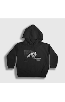 Presmono Unisex Çocuk Chester Linkin Park Kapüşonlu Sweatshirt Siyah Presmono Unisex Çocuk Chester Linkin Park Kapüşonlu Sweatshirt Siyah