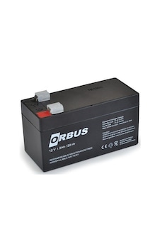 Orbus 12v 1.3a Bakımsız Tip Kuru Akü Siren Aküsü Orbus 12v 1.3a Bakımsız Tip Kuru Akü Siren Aküsü