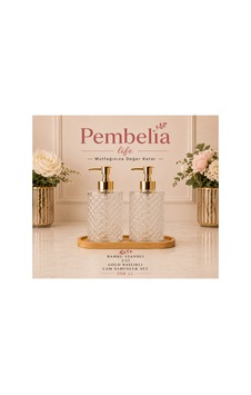 Bambu Standlı 2 Li Gold Başlıklı Kristal Cam Sabunluk Set Sarı 719143460 Sarı Bambu Standlı 2 Li Gold Başlıklı Kristal Cam Sabunluk Set Sarı 719143460 Sarı