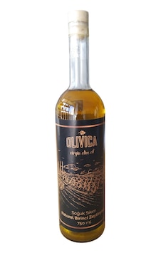 Olivica Erken Hasat Naturel Birinci Soğuk Sıkım Zeytinyağı Cam 750 ML