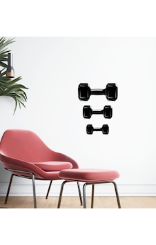 Bk Home Gym Tasarımlı Duvar Sticker-39 Bk Home Gym Tasarımlı Duvar Sticker-39