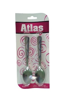 Atlas-704 6 Adet Metal Tatlı Kaşık Diğer Atlas-704 6 Adet Metal Tatlı Kaşık Diğer