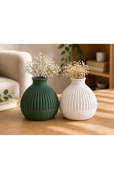 2'li Dekoratif Mini Vazo Seti Modern Çiçek Vazosu Diğer 2'li Dekoratif Mini Vazo Seti Modern Çiçek Vazosu Diğer