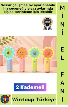 Vantilatör Kompakt Hafif Sessiz Çalışma Ev Ofis Seyahat Serinleme Çok Şık Sevimli Tasarım Renkli Iş Vantilatör Kompakt Hafif Sessiz Çalışma Ev Ofis Seyahat Serinleme Çok Şık Sevimli Tasarım Renkli Iş