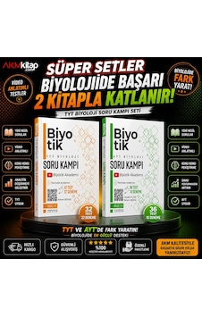 Biyotik Yayınları Tyt Ayt Biyoloji Soru Kampı Seti 2 Kitap Biyotik Yayınları Tyt Ayt Biyoloji Soru Kampı Seti 2 Kitap
