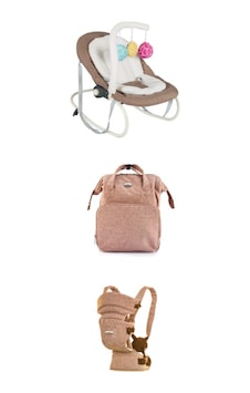 Tommybaby Premium 3'lü Set Çanta Kanguru Ev Tipi Ana Kucağı