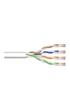 Haufman CAT5E-FLEX-4x2x23 ,8-Damar/Çok Telli CAT5E Ethernet Kablo