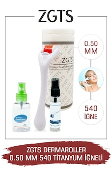 Zgts Dermaroller 0.50 Mm Titanyum 540 Iğneli Derma Roller Zgts Dermaroller 0.50 Mm Titanyum 540 Iğneli Derma Roller