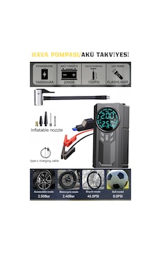 D8h Plus 4in1 Akü Takviye+hava Pompası+led Fener+powerbank D8h Plus 4in1 Akü Takviye+hava Pompası+led Fener+powerbank
