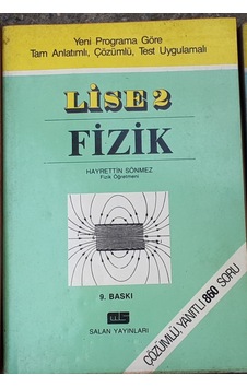 Fizik Lise 2 Konu ve Sorulu 2000 Yılı Öncesi Basım Hayretttin Sön