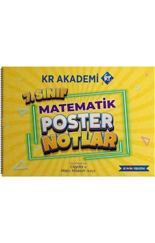 7. Sınıf Matematik Poster Notlar KR Akademi 7. Sınıf Matematik Poster Notlar KR Akademi