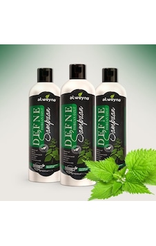 Alweyna Defne & Isırgan Özlü Bitkisel Şampuan 3 x 400 ML Alweyna Defne & Isırgan Özlü Bitkisel Şampuan 3 x 400 ML