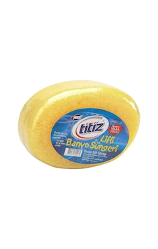 Titiz Lifli Banyo Süngeri Sarı Titiz Lifli Banyo Süngeri Sarı