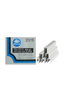 Delta Zımba Teli 1000 Li 120-160 Syf 23/15 Beyaz N11.87 Delta Zımba Teli 1000 Li 120-160 Syf 23/15 Beyaz N11.87