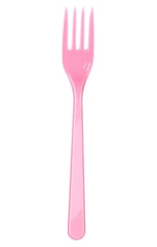 Çatal Plastik Çatal 25 Adet Pembe Renk Çatal Plastik Çatal 25 Adet Pembe Renk