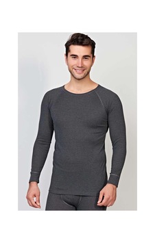 M Merc Giyim Erkek Termal Geniş Yaka Reglan Uzun Kol İçlik T-shirt 8565 Antrasit M Merc Giyim Erkek Termal Geniş Yaka Reglan Uzun Kol İçlik T-shirt 8565 Antrasit