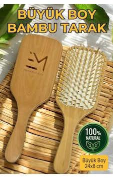 Em Amanos Beauty Bambu Uçlu Kayın Tarak Em Amanos Beauty Bambu Uçlu Kayın Tarak