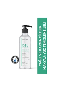 OSL Omega Skin Lab Glycolic Cleanser Yağlı Ve Karma Ciltler İçin Makyaj Ve Yüz Temizleme Jeli 200 ML